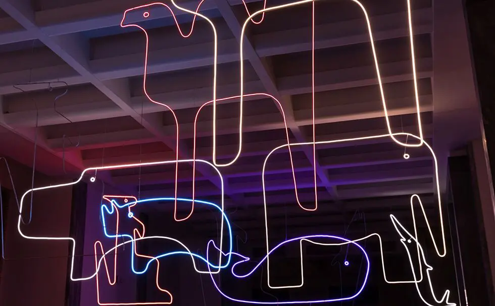 Lo Zoo di Enzo by Nanda Vigo. 2020 © Triennale Milano. Photo Gianluca Di Ioia