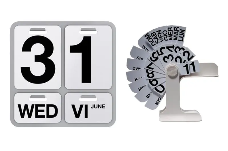 Calendars by Enzo Mari