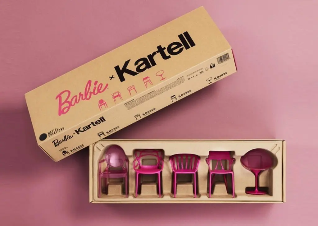barbie x kartell chairs