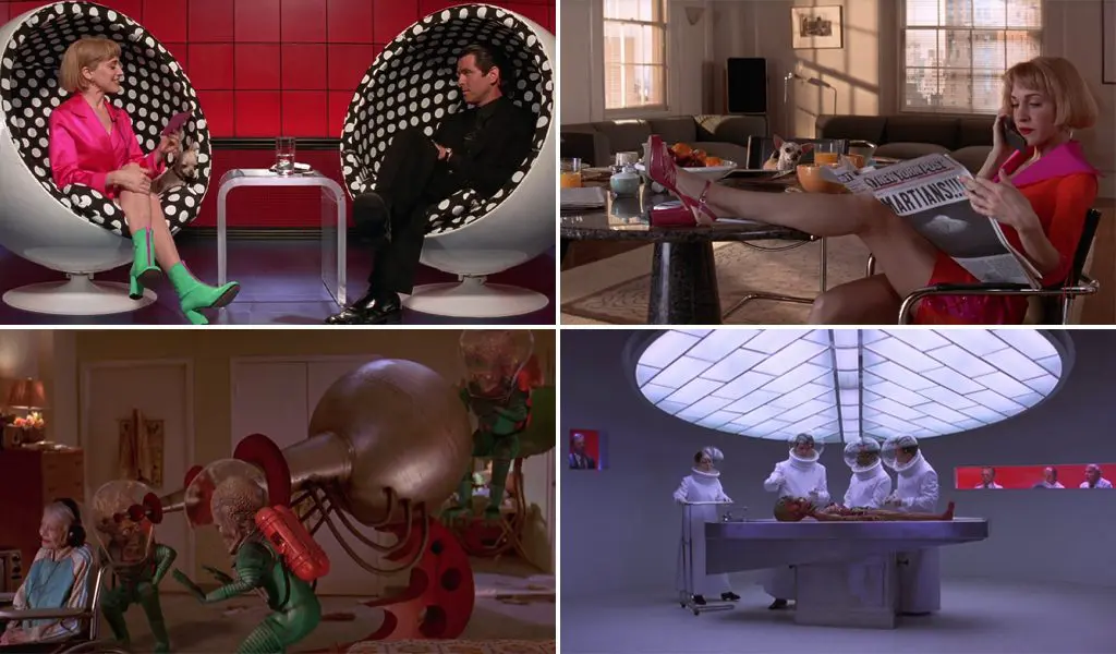 Mars Attacks! film sets