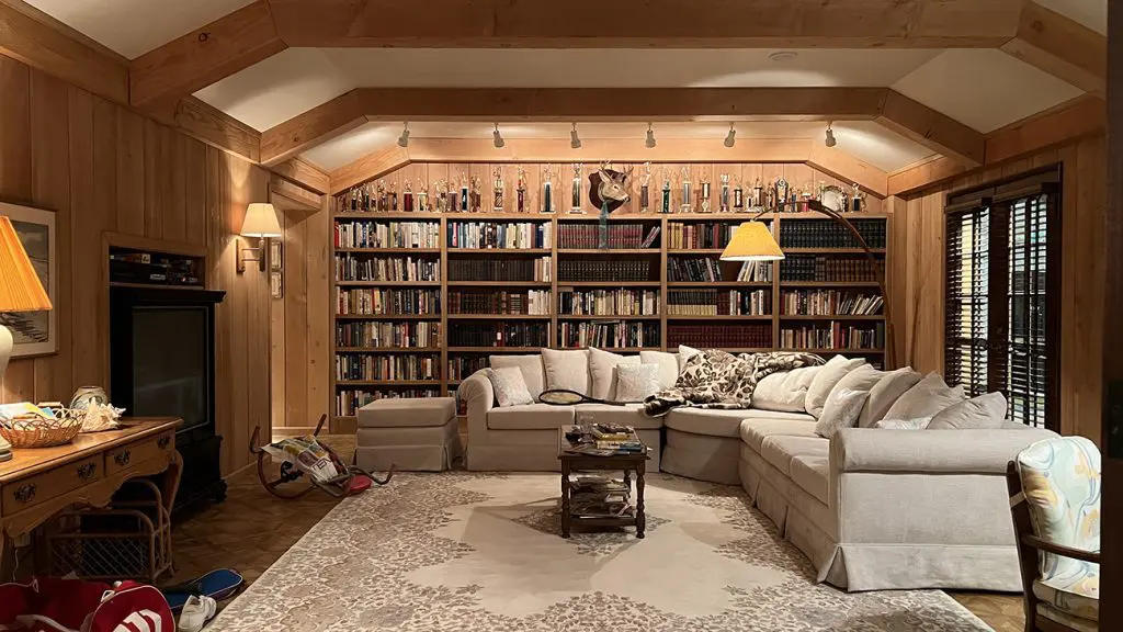 Monsters Menendez home production design furniture