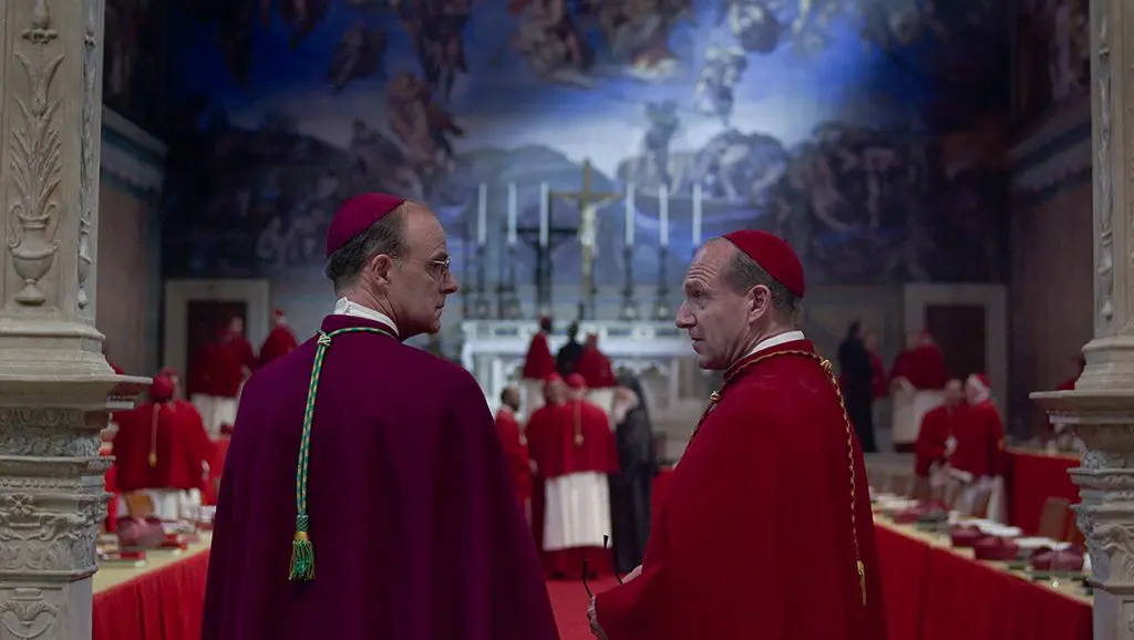 Conclave production design, set decoration, film sets, film locations, furniture and décor