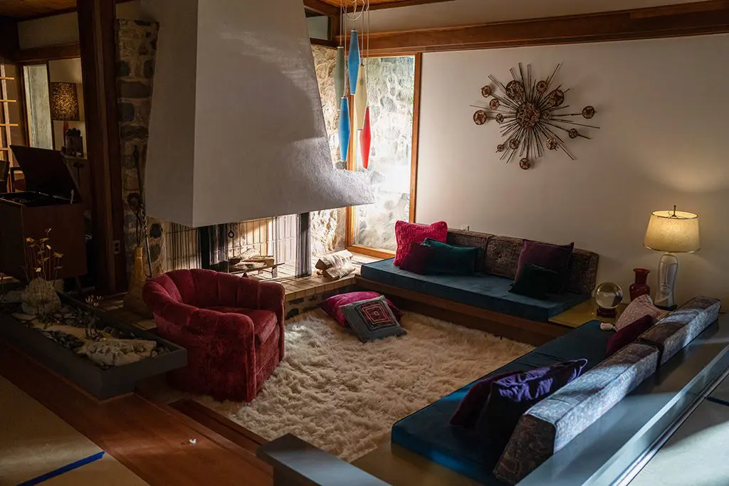 Joan Baez' house A Complete Unknown movie sets