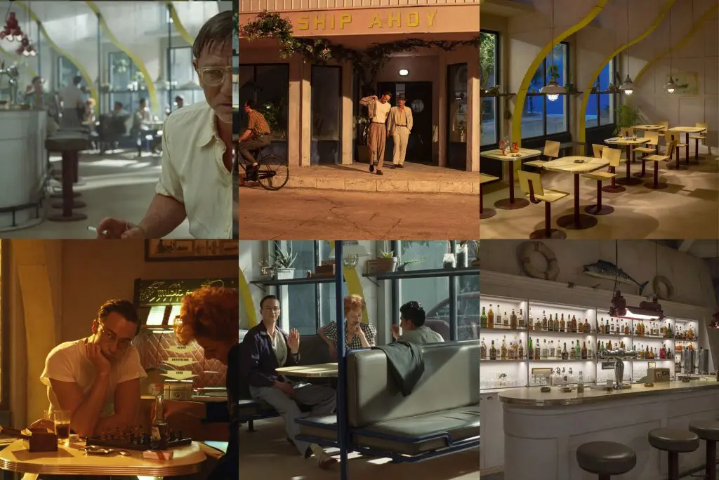 Queer: Interior details of Ship Ahoy