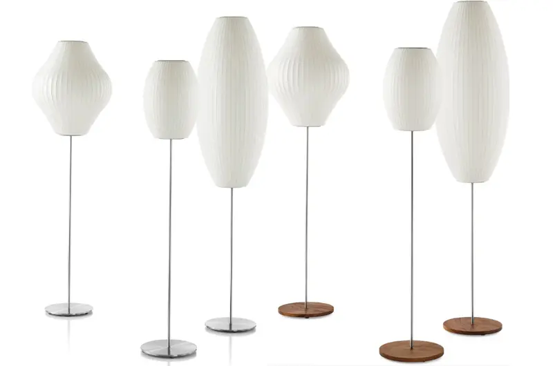 george nelson floor lamps