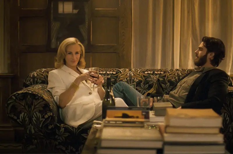 Bluebell Embroidery fabric by Morris & Co.