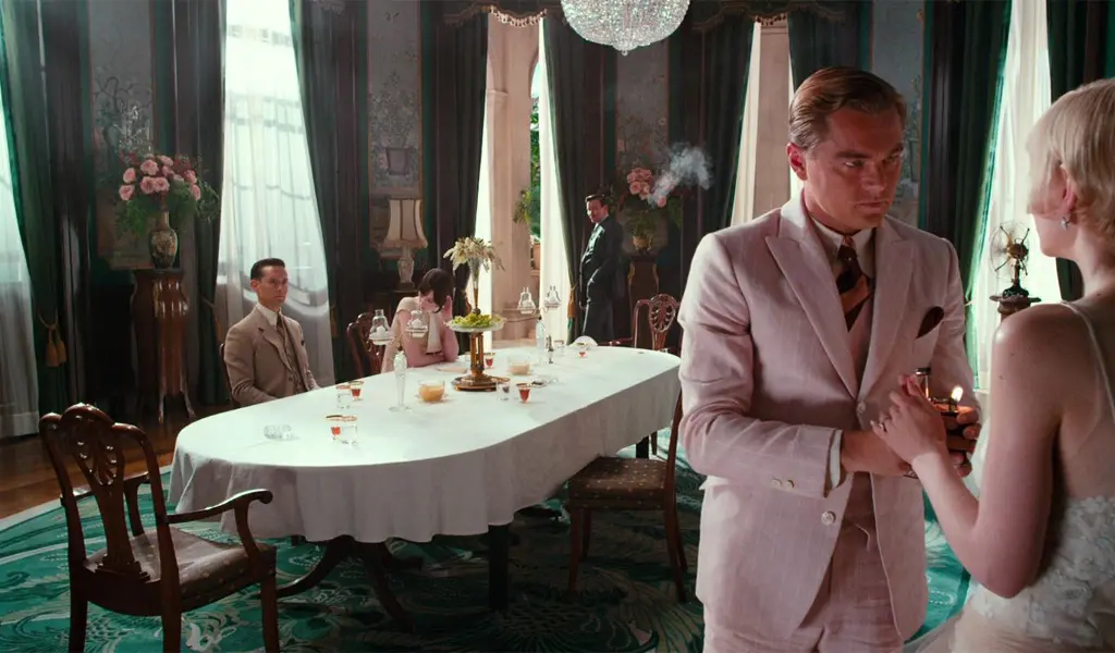 The Great Gatsby: A scene at the Plaza Hotel in New York City