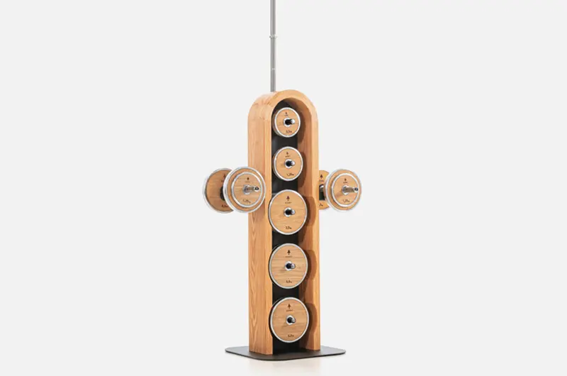 NOHRD WeightPlate Tower as seen in Bugonia