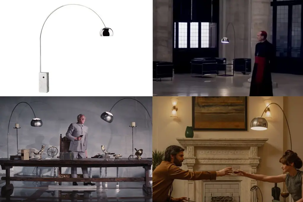 Lighting and Lamps in Film — Win a Designer Lamp The Acro floor lamp Conclave Are Forever Apartment 7a
