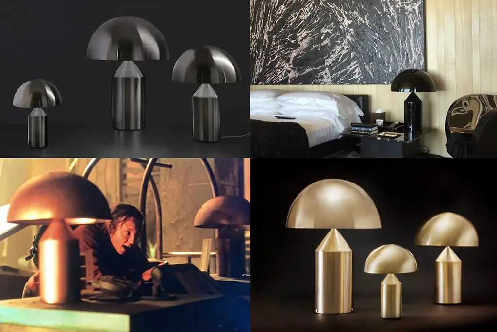 Attollo table lamps in film and TV: Top Right: Nocturnal Animals, Bottom Left: The Last of Us
