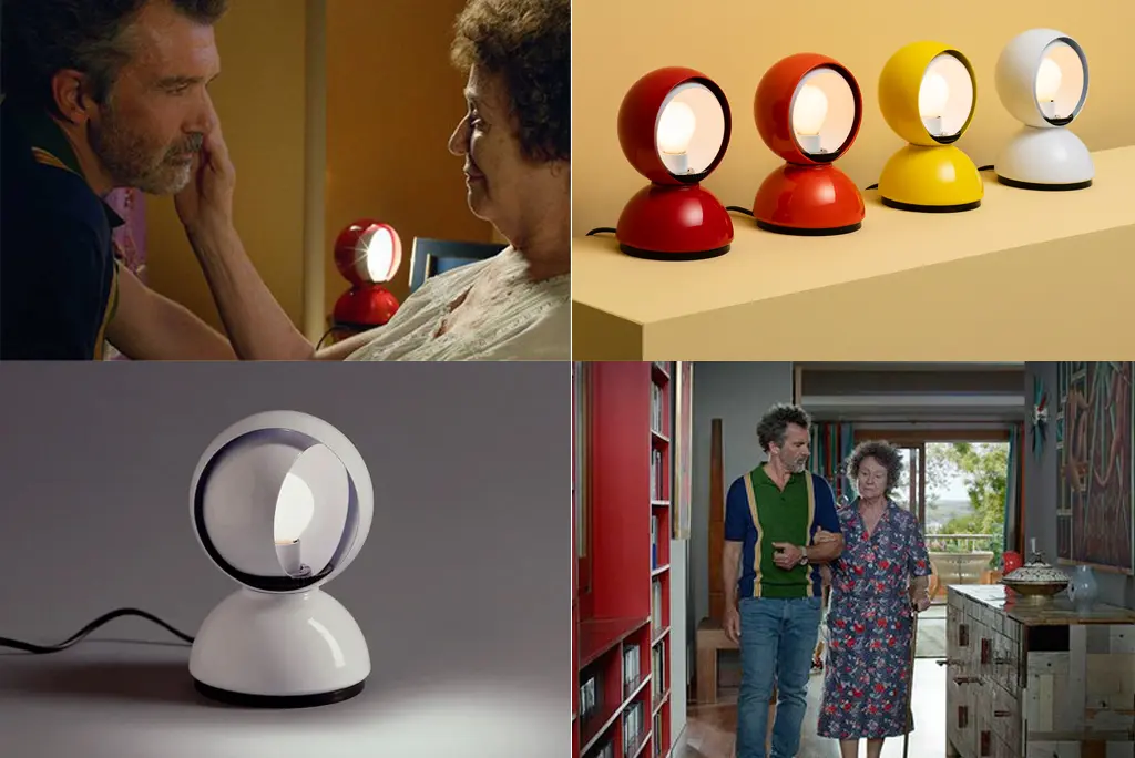 Lighting and Lamps in Film — Win a Designer Lamp Eclisse table lamp in Pain and Glory