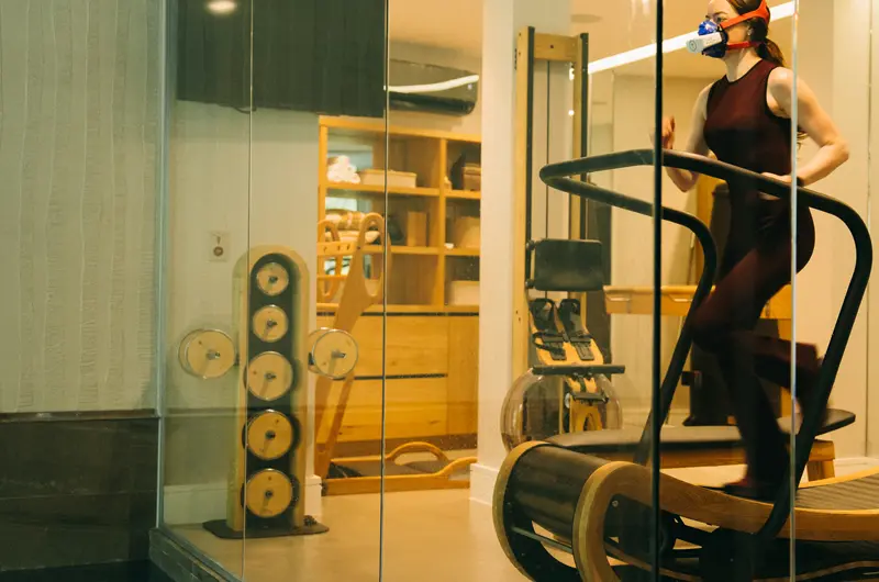 NOHRD WeightPlate Tower as seen in Bugonia