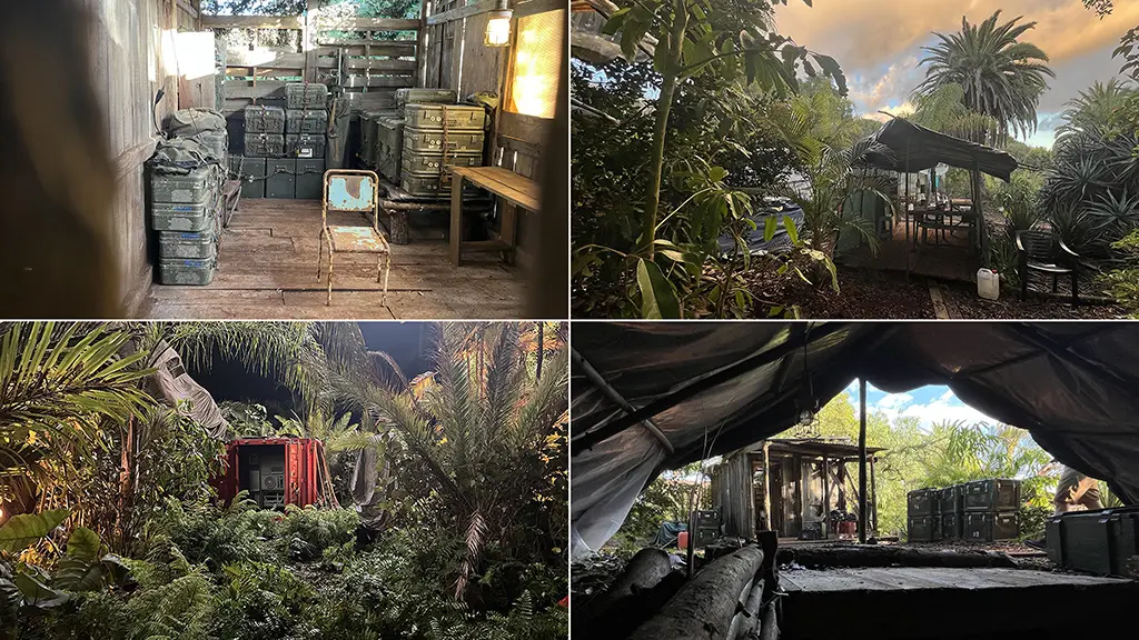 The Night Manager S2: Guerrilla Camp film sets