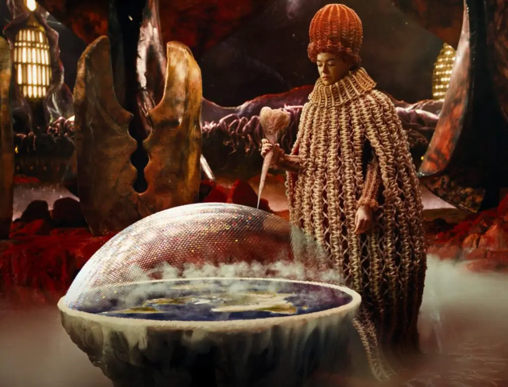 The alien Andromedan world in Yorgos Lanthimos' Bugonia