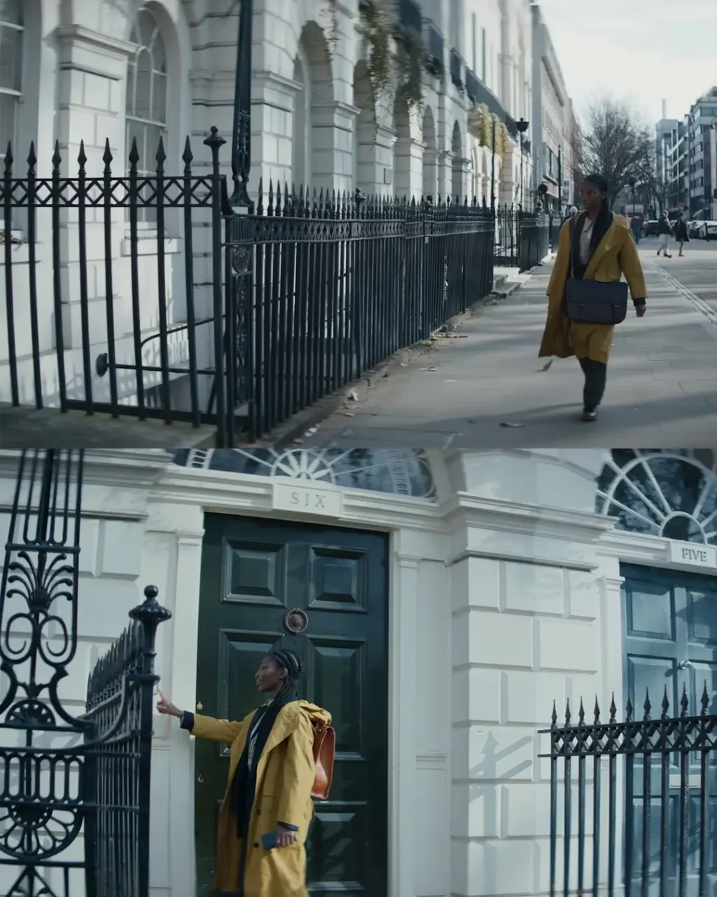 Fitzroy Square as seen in The Christophers