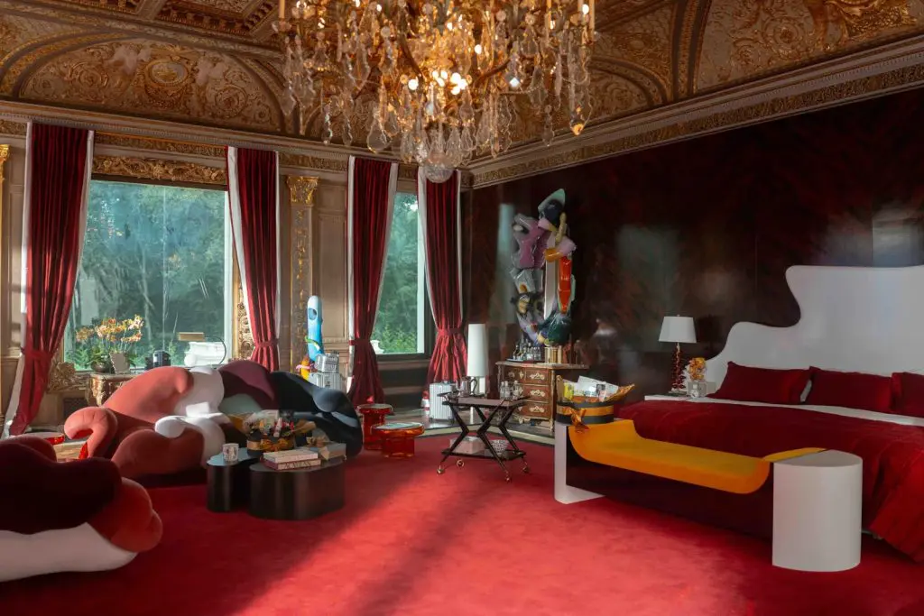 Miranda Priestly’s hotel room in Milan, in The Devil Wears Prada 2