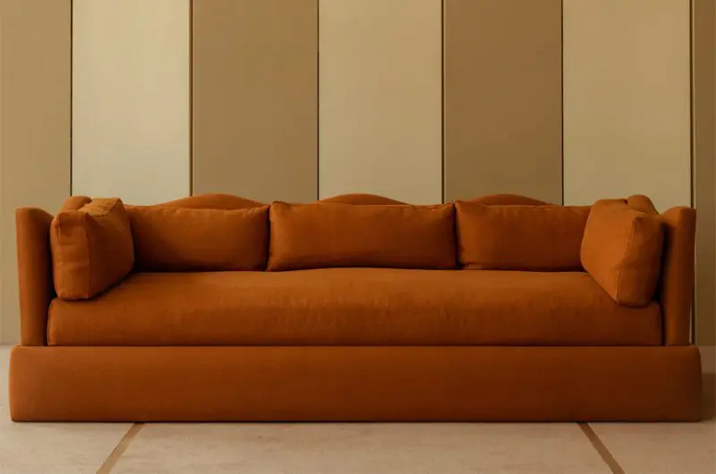 kevin sofa as seen in lilys loft in devil wears prada 2