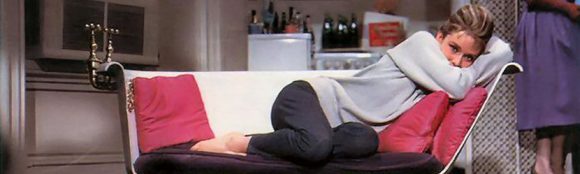 Breakfast at Tiffany’s set design: Holly Golightly’s apartment