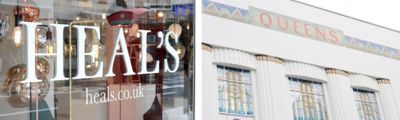 Work surrounded by beautiful furniture in Heals new co-working café and visit the new store in a former art deco cinema