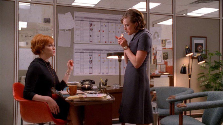 eames lounge chair in movies