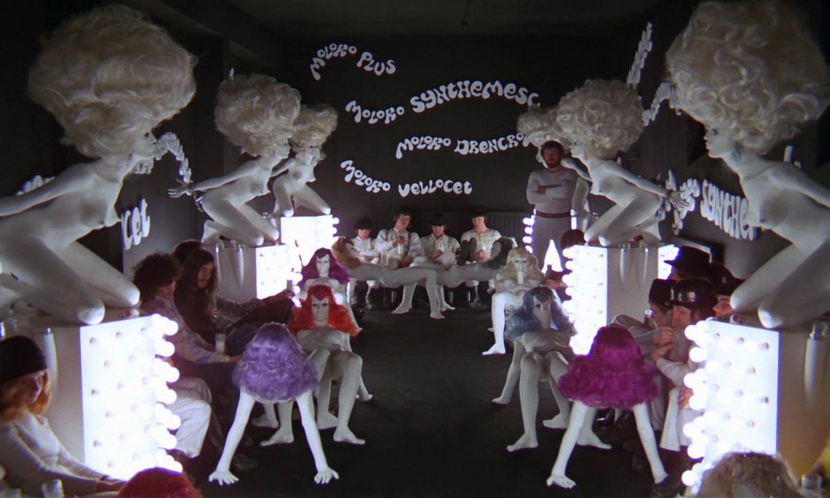 The Film Sets And Furniture Of Kubricks A Clockwork Orange A Real