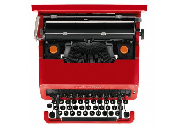 Valentine Typewriter for Olivetti, portable, vintage - Film and