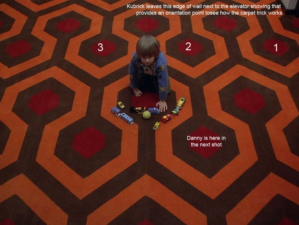carpet in The Shining