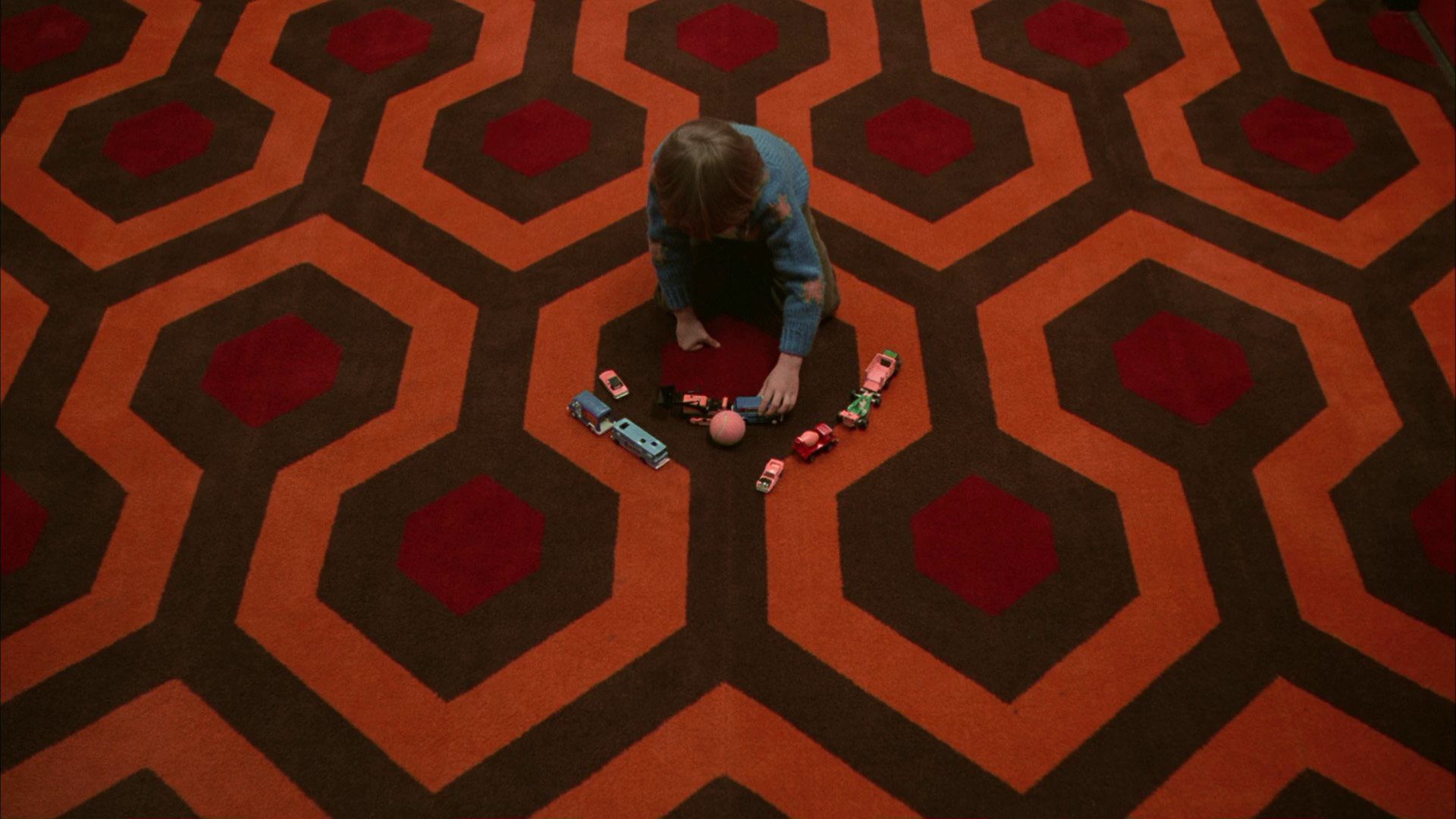 Checkmate! The story behind Kubrick's carpet in The Shining revealed - Film  and Furniture