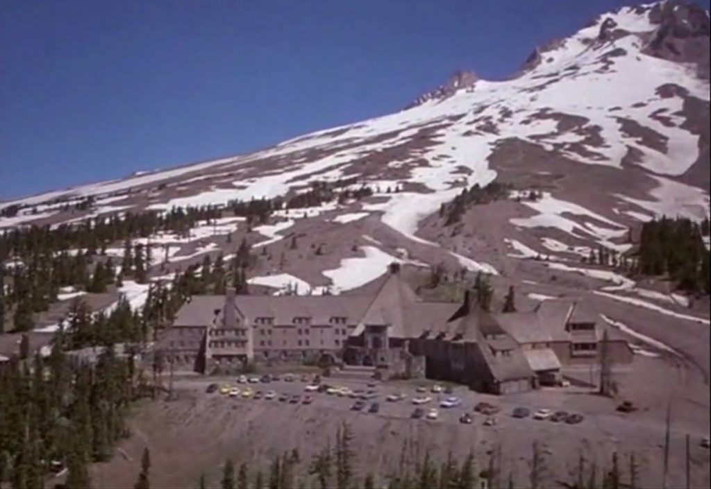 Timberline Lodge, the exterior of The Overlook Hotel in The Shining