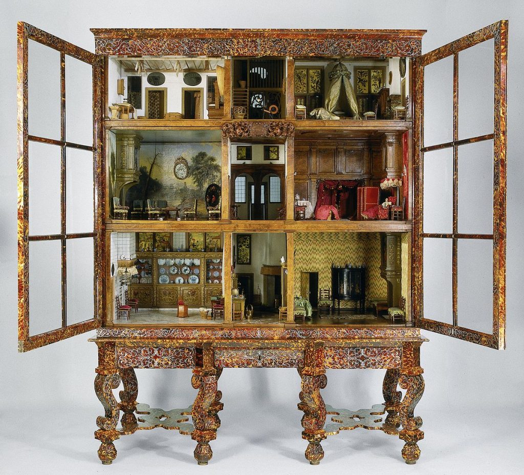 The real dolls' house of Petronella in The Rijksmuseum, Amsterdam