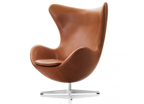 Arne Jacobsen's Egg Chair in Elegance Leather