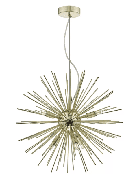 Sagan 6-Light Geometric Pendant.