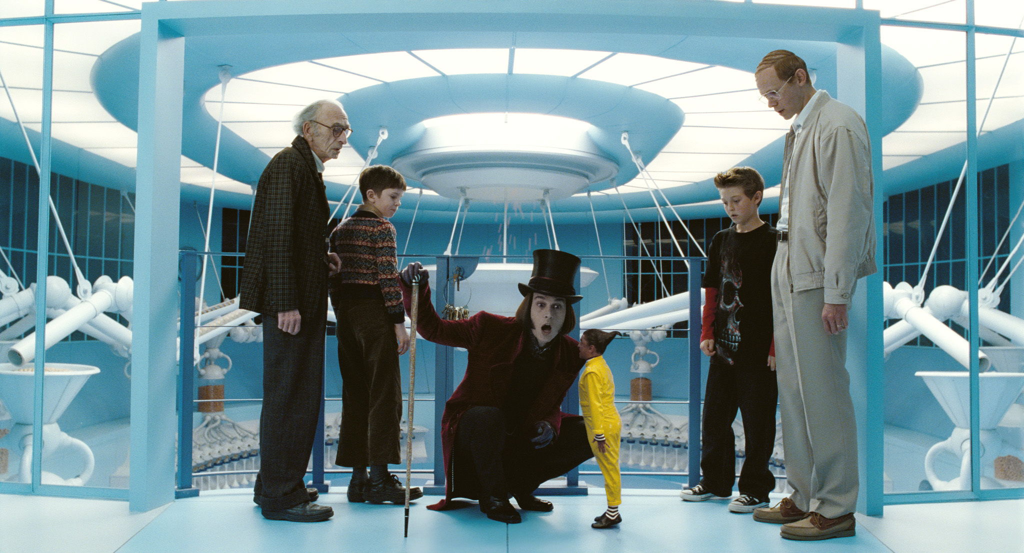 charlie and the chocolate factory inside