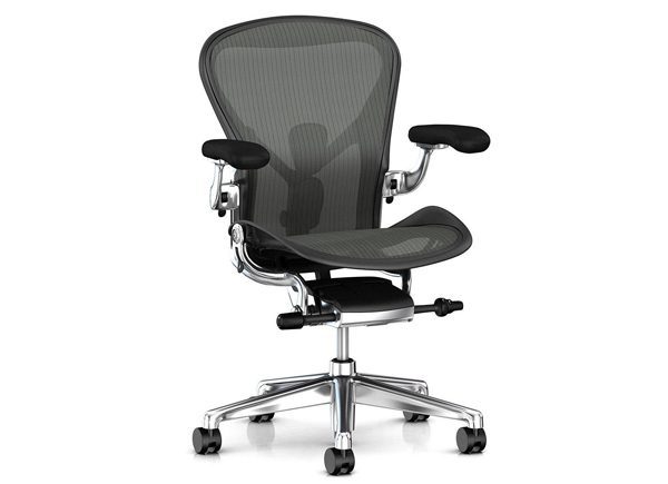 herman miller aeron polished