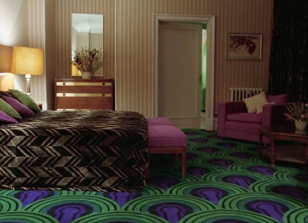 Room 237 luxury carpet as seen in The Shining Overlook Hotel