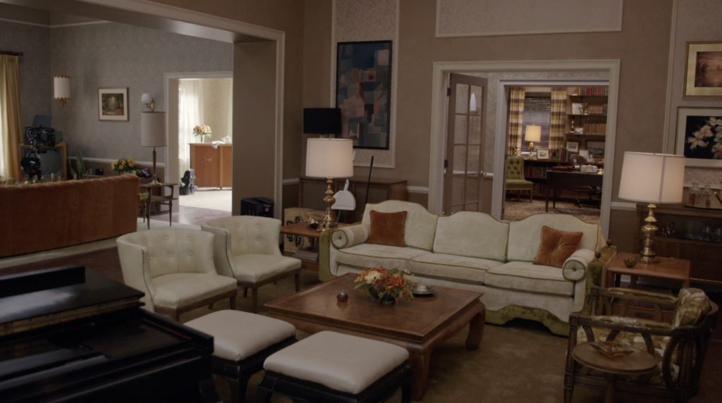 The Franklin family home in Respect. Production Design by Ina Mayhew.