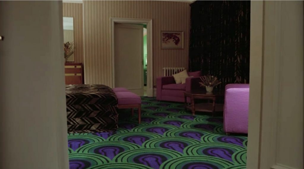the-shining-room-237-carpet-bed-through-doorway