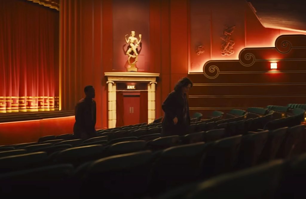 It was transformed to become Empire of Light's art deco exterior and some of the interiors feature in the film too: The auditorium's green bingo hall, the ballroom was given a refurb and the art deco ladies’ bathrooms were rebuilt.