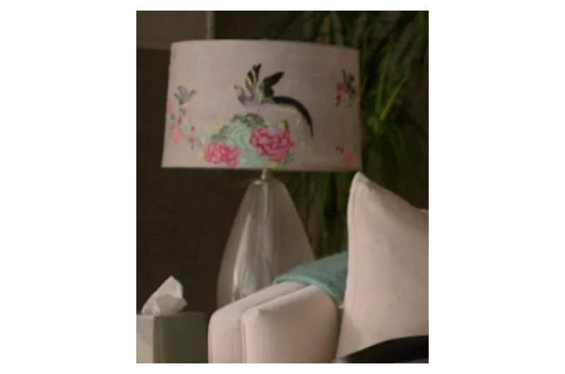 Gardenbird Lamp Shade as seen in Shrinking