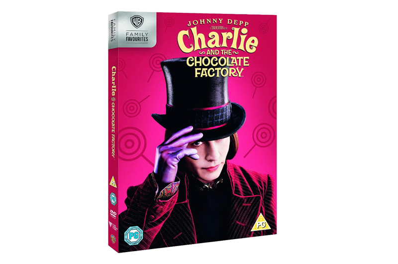 Charlie and the Chocolate Factory dvd 800530