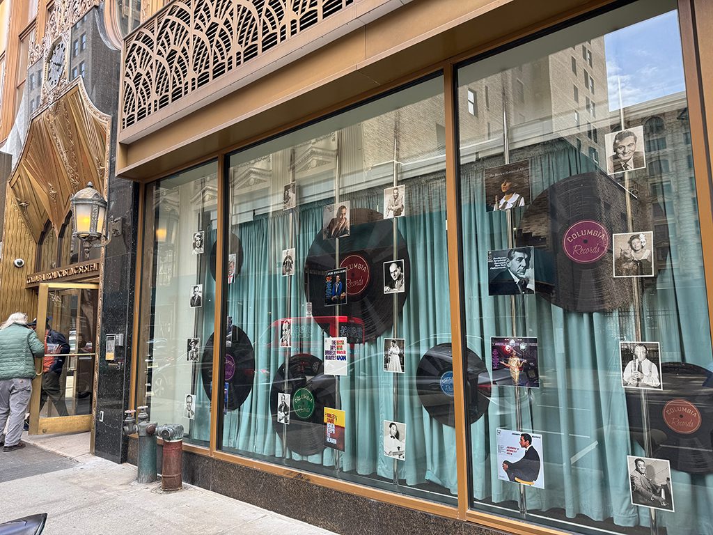 Columbia Records exterior in A Complete Unknown