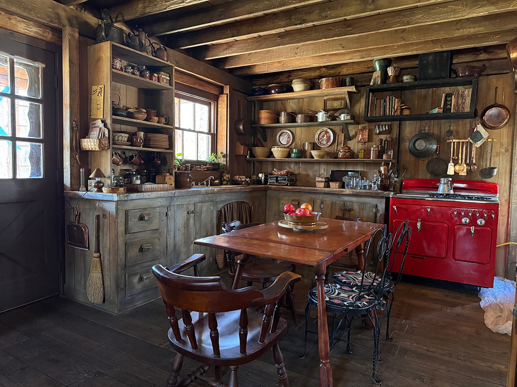 Peter Seegers cabin A Complete Unknown movie sets