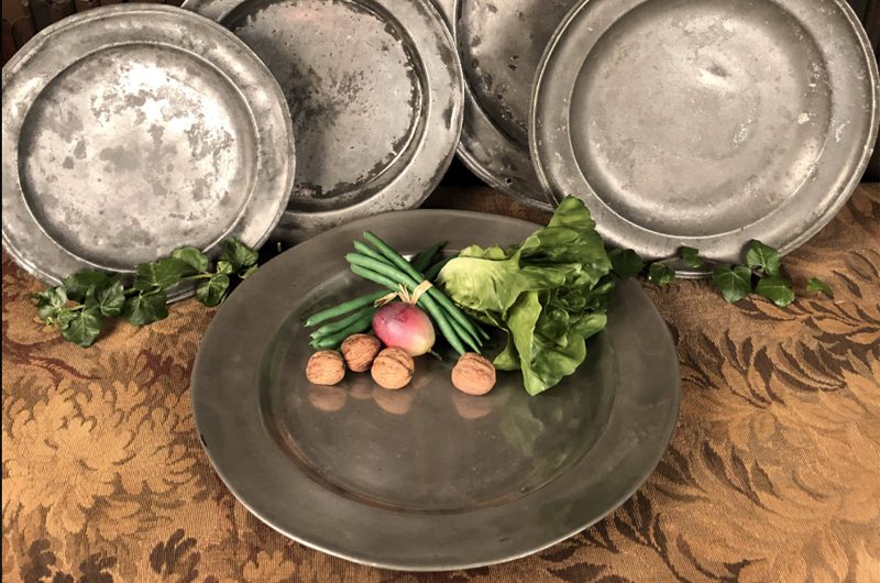 Pewter Plates – Inspired by Hamnet - Film and Furniture