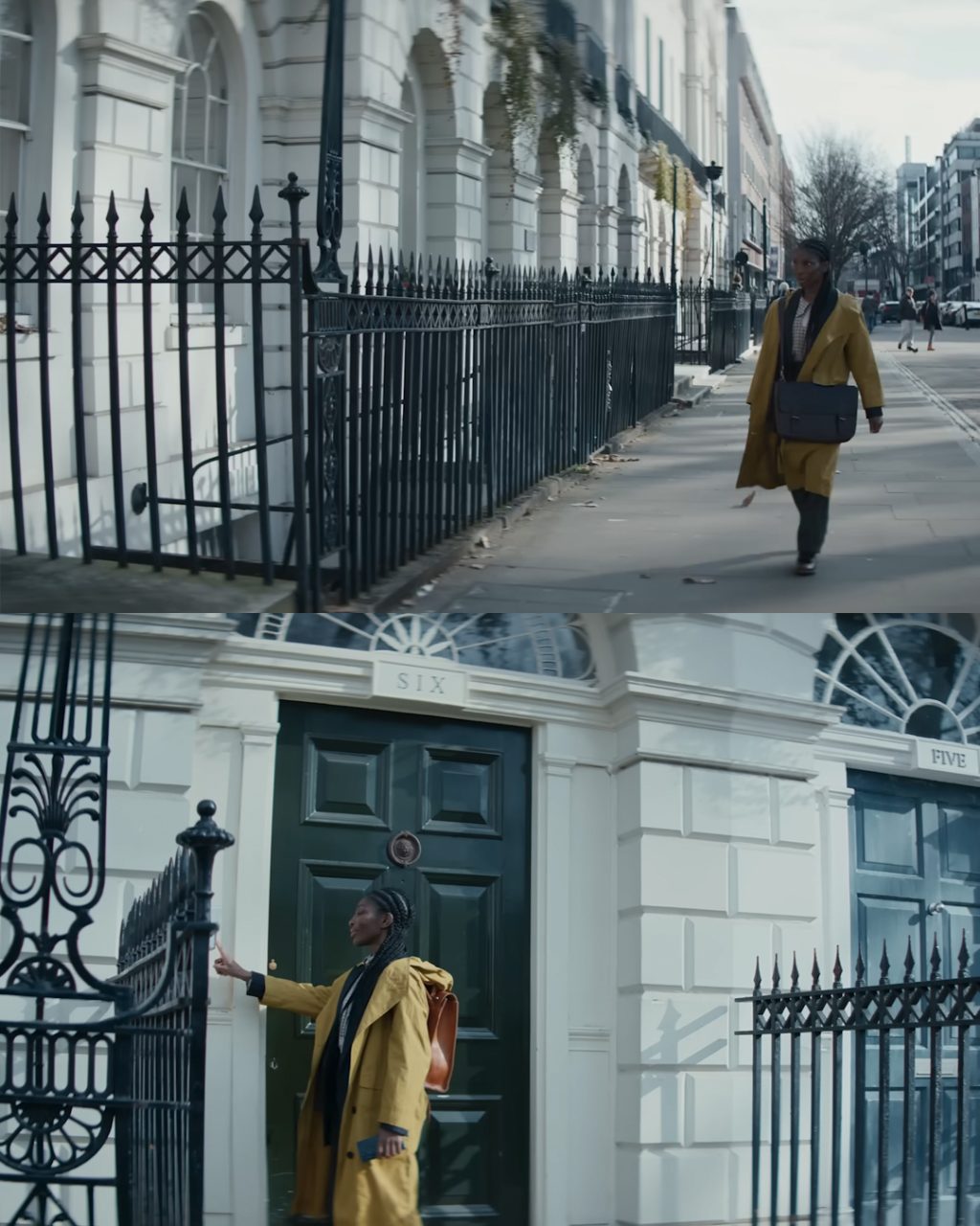 Fitzroy Square as seen in The Christophers