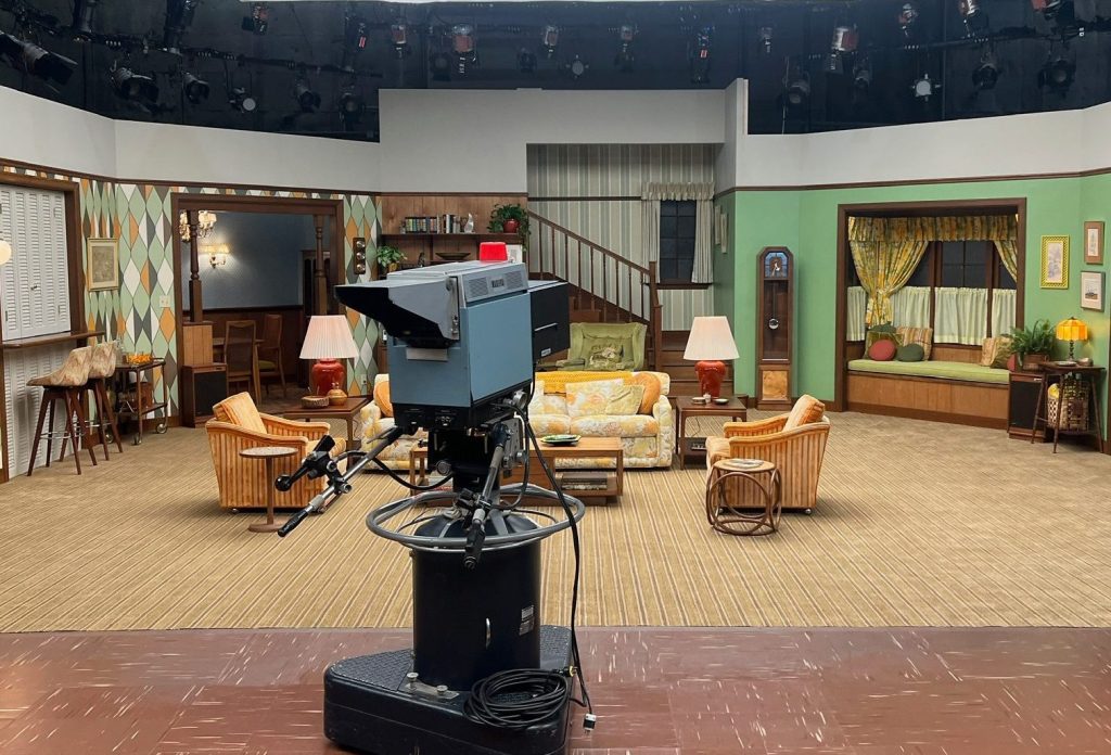 Hacks Season 5 'Whos Making DInner' period set where flashbacks were filmed